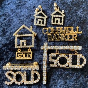 Realtor Rhinestone Jewelry
